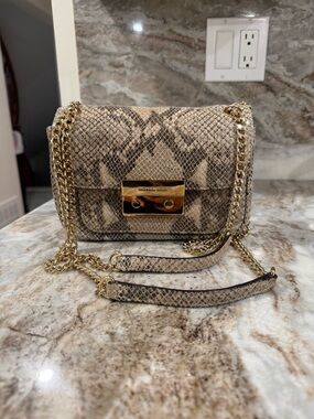 Michael Kors Snake-Print Crossbody & Shoulder Bag